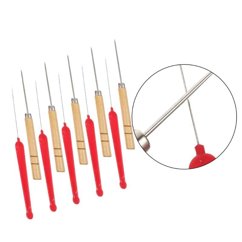 10Pcs Multipurpose Beading Needle Assorted Size Stainless Steel Beading Needle Tool For Handmade Jewelry Sewing Craft