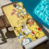 P-Pokmon P-Pikachu Beach Towel, Flat Print Yellow Cute Anime Character Outdoor Pool Party Travel Bath Towel For Kids Fans