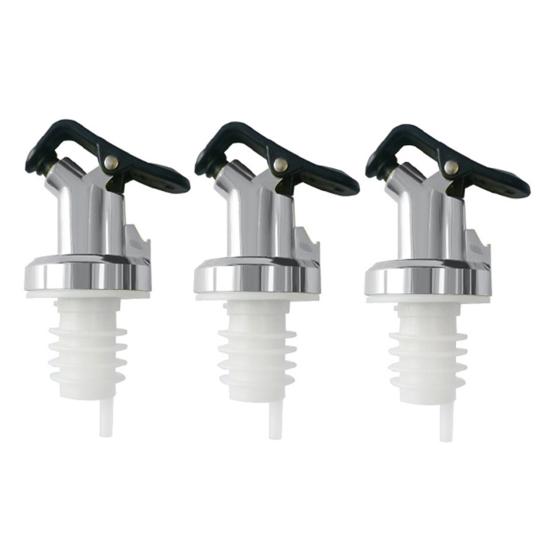 

Пробка для бутылки с маслом, герметичная, с носиком для заливки масла, с защитой от проливания, автоматическая система для заливки масла для кухни, ресторана, бара 3pcs