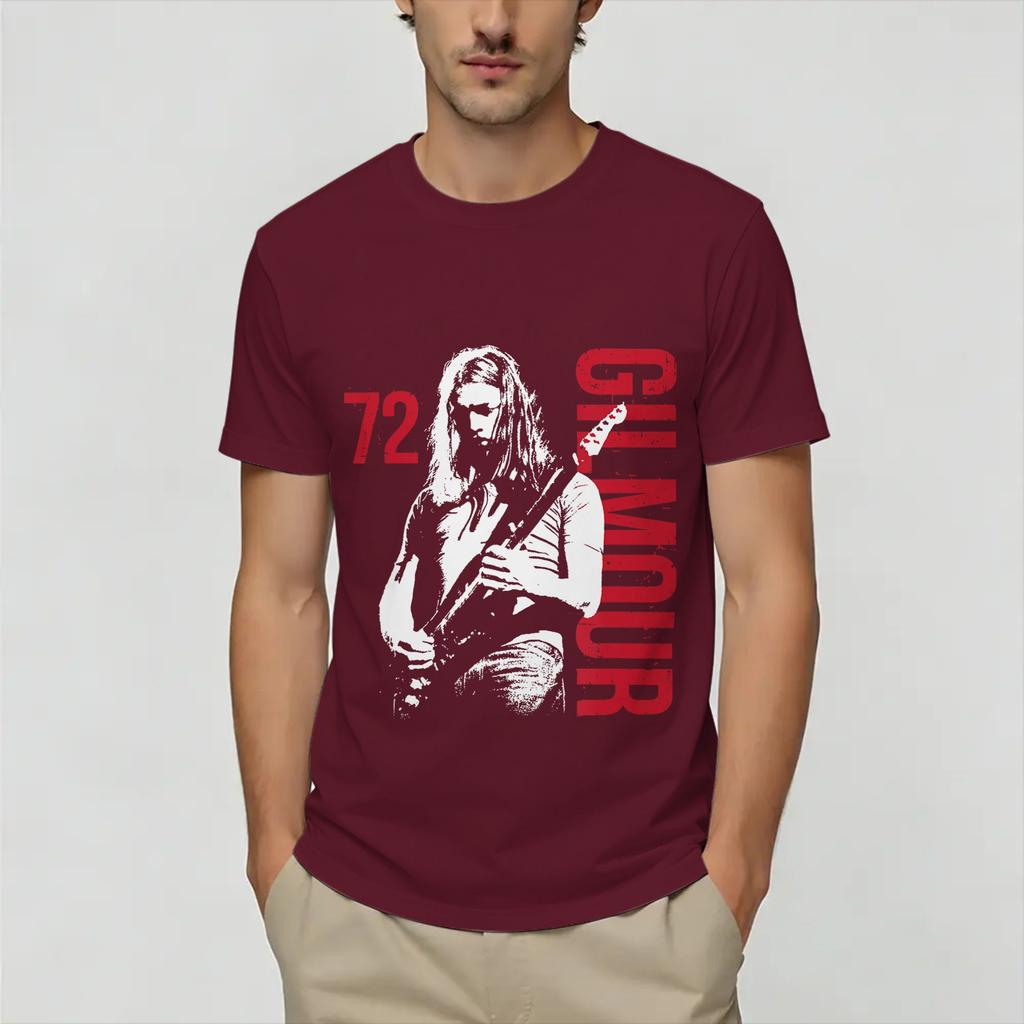 David Gilmours Cotton T Shirt For Unisexs Beach Vintage TShirts ONeck Fashion Tees Oversized Casual Clothing