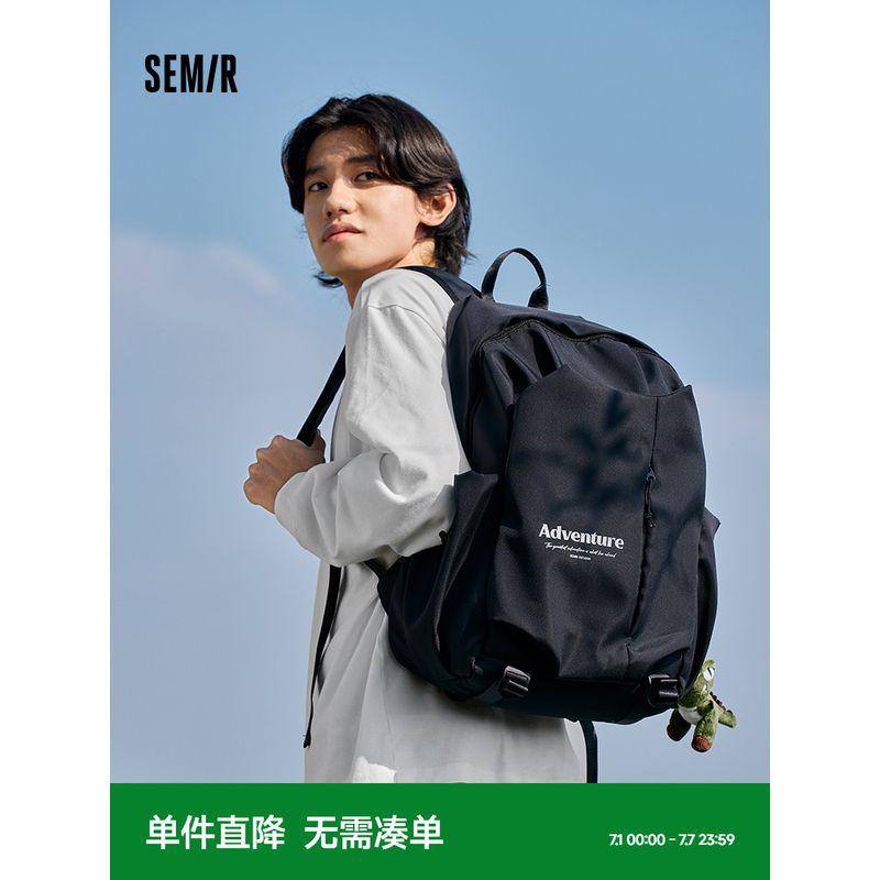 

Senma Men s Outdoor College Students Backpack Khakis [large capacity suitable for travel]]