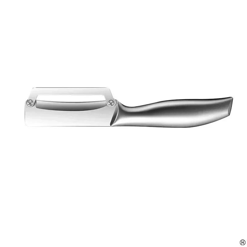 Hot Pineapple Peeling Knife Thickened Stainless Steel Pumpkin Skin Peeler Kitchen Special Paring Tools Home Sugar Cane Peeler