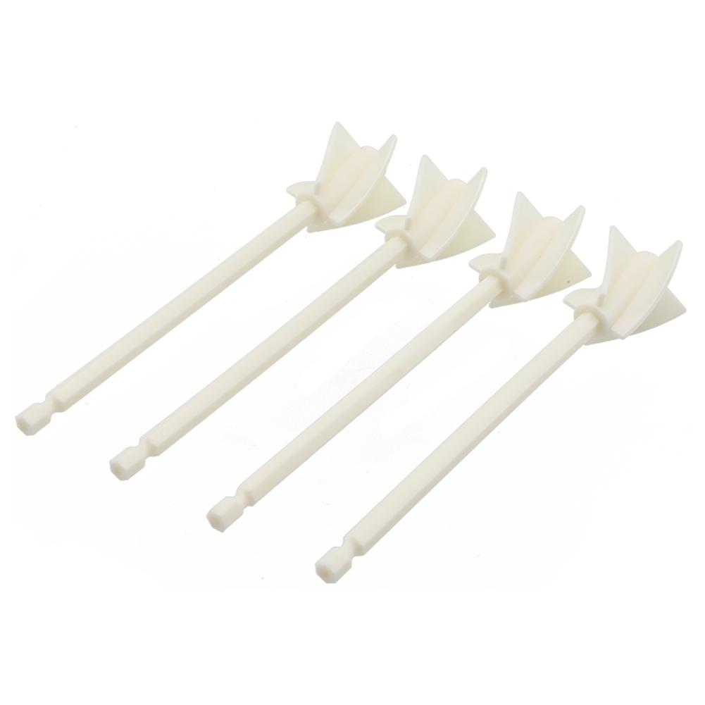 16.5x3.4cm Stirring Paddles 4pcs ABS Attachment Drill Paint