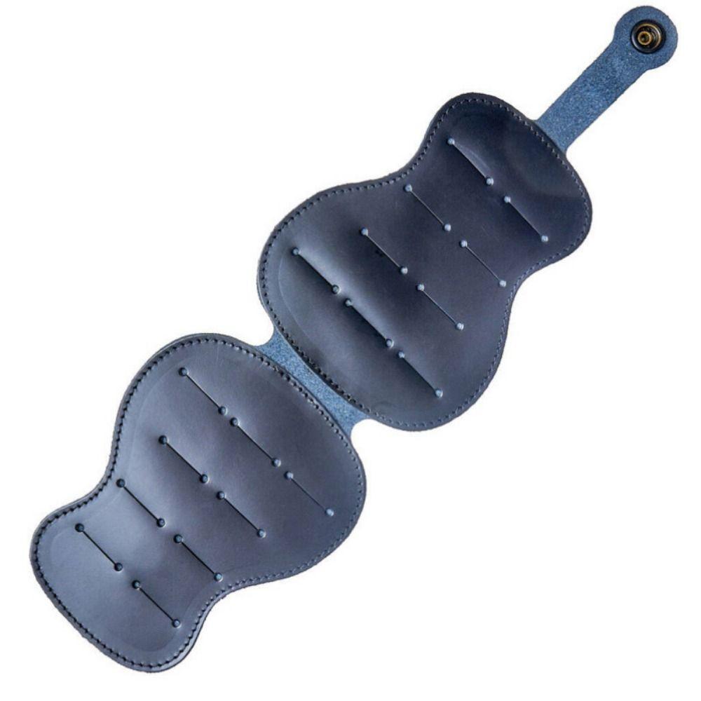 Can Hold 18 Pieces Guitar Picks Holder Case PU Leather Guitar Plectrums Bag  Ukulele