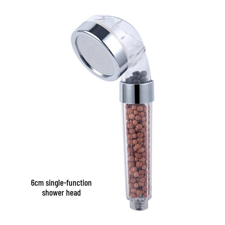 Three-Speed Handheld Shower Head with Strong Water Flow and Filtered Water Booster