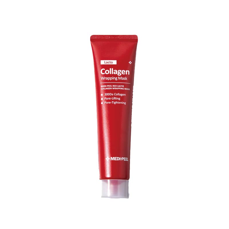 MEDI-PEEL MASQUE ENVELOPPANT LACTO COLAGÈNE ROUGE 70 ml Crème Anti-Âge Brillant Blanchiment Liftant Élasticité Nutrition