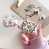 Case For Airpods 2 Pro 3 Pro2 4 1 Pro3 Clear Earphone Cases Cover Leopard Love Star