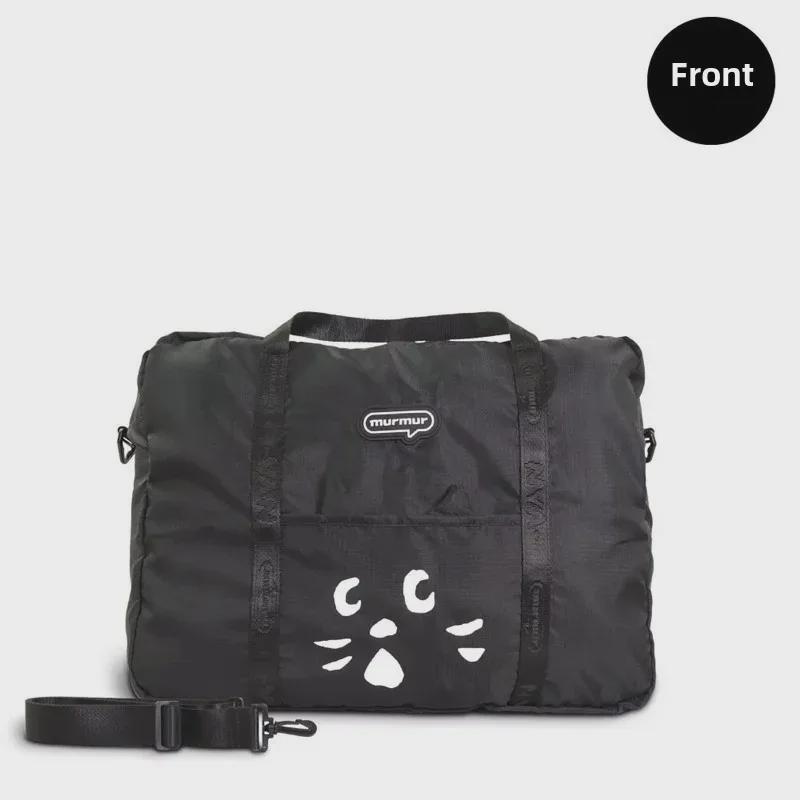 Cartoon Cat Large-Capacity Foldable Travel Bag for Men & Women
