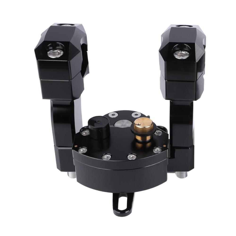 CFMoto 450MT 800MT IBEX Adjustable Steering Stabilizer Black