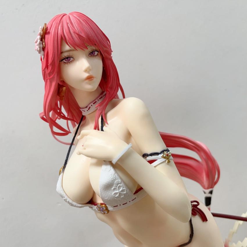 52CM Genshin Impact miHo Yo Yae Miko Ver Girl Figure PVC Action Collectible Anime Model Adult Doll Toys Gifts