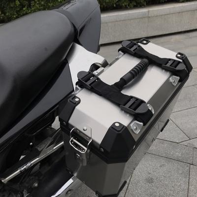 Side Handle Universal Motorcycle Rope Handle for Aluminum Alloy Side Box Replacement for BMW