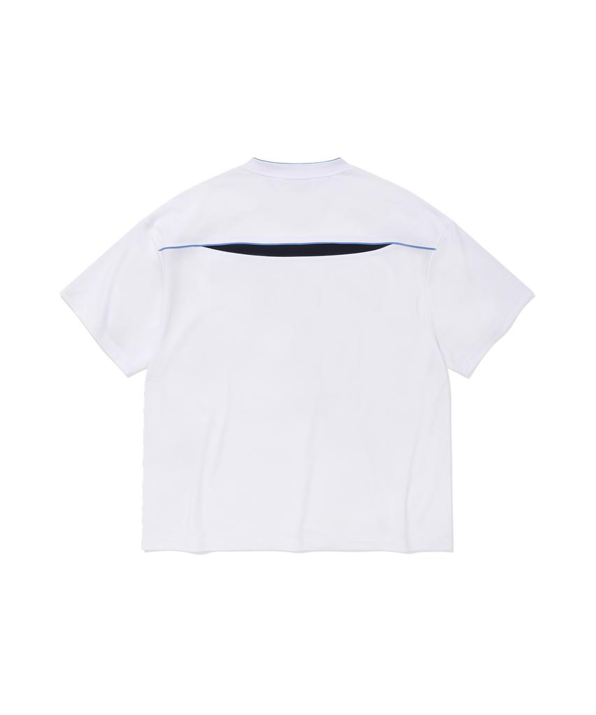 COVERNAT Blockcore Mesh T-Shirt White