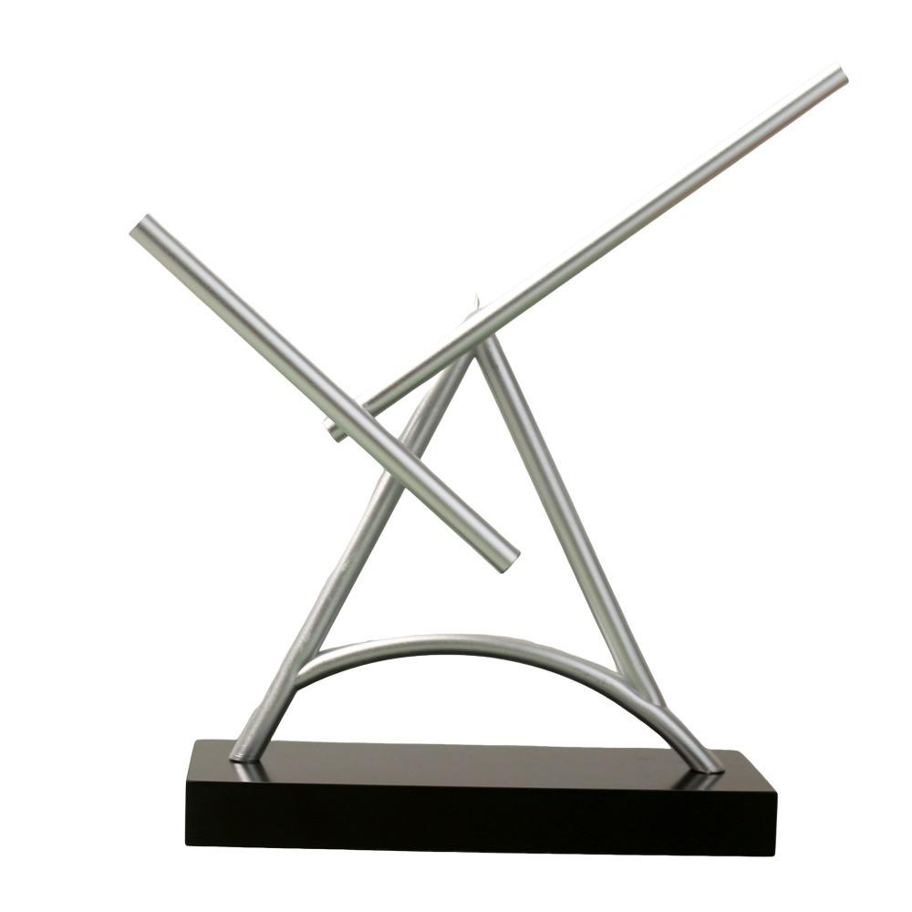 Rotierende Struktur Chaos Pendel Metall Balance Skulptur Perpetual Motion Ornament Büro Dekoration