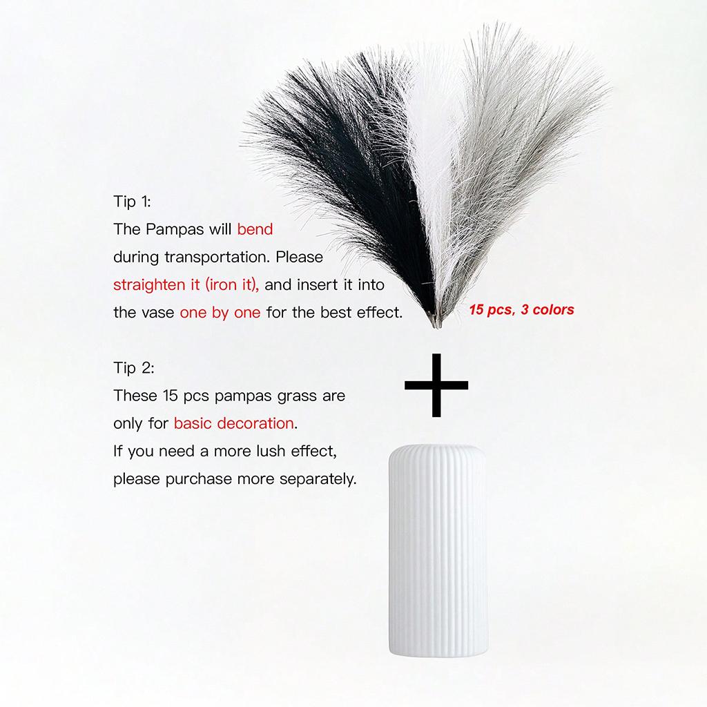 1pc Plastic Flower Vase, Unbreakable Vases Creative Home Decoration for Wedding Party Festival