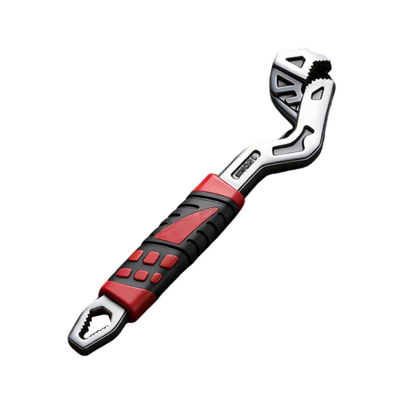 Rustproof Double Head Auto Locking Adjustable Wrench for Reliable Performances in Damp Industrial and Outdoor Applications