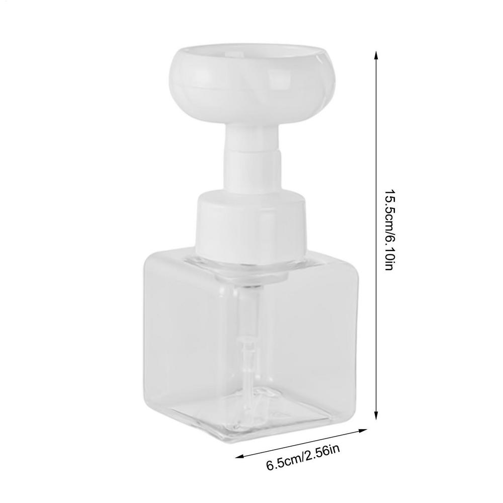 

250/450ml Flower Soap Dispenser Bottle Empty Foaming Pump Container Decorative Refillable Bottle for DIY, Kitchen Bathroom