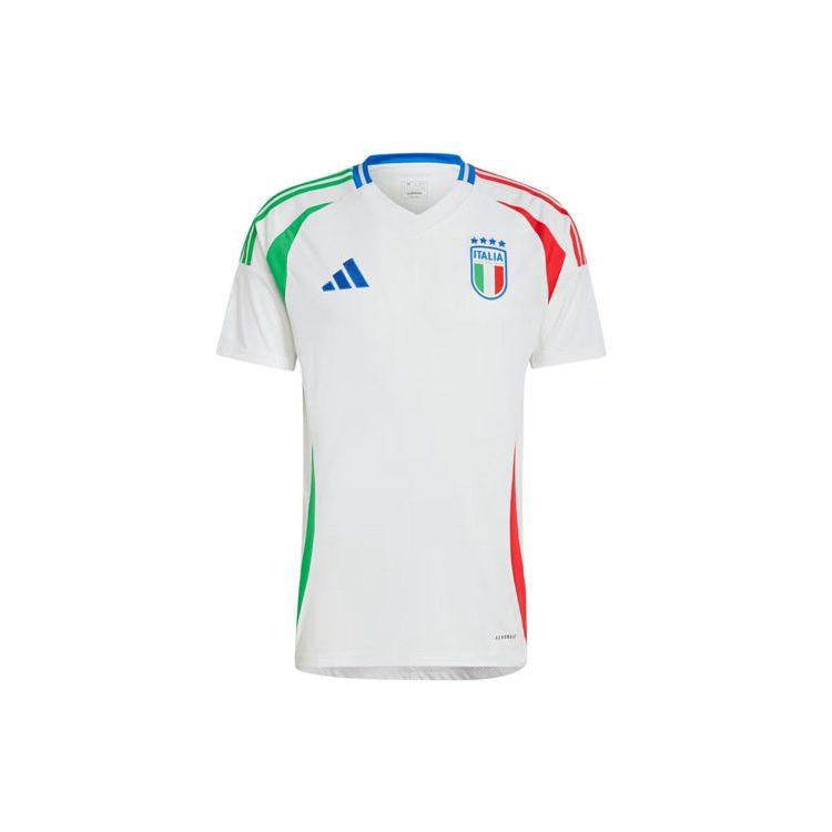 adidas Italy 2024 Away Soccer Jersey White Green Men s IN0656 XL