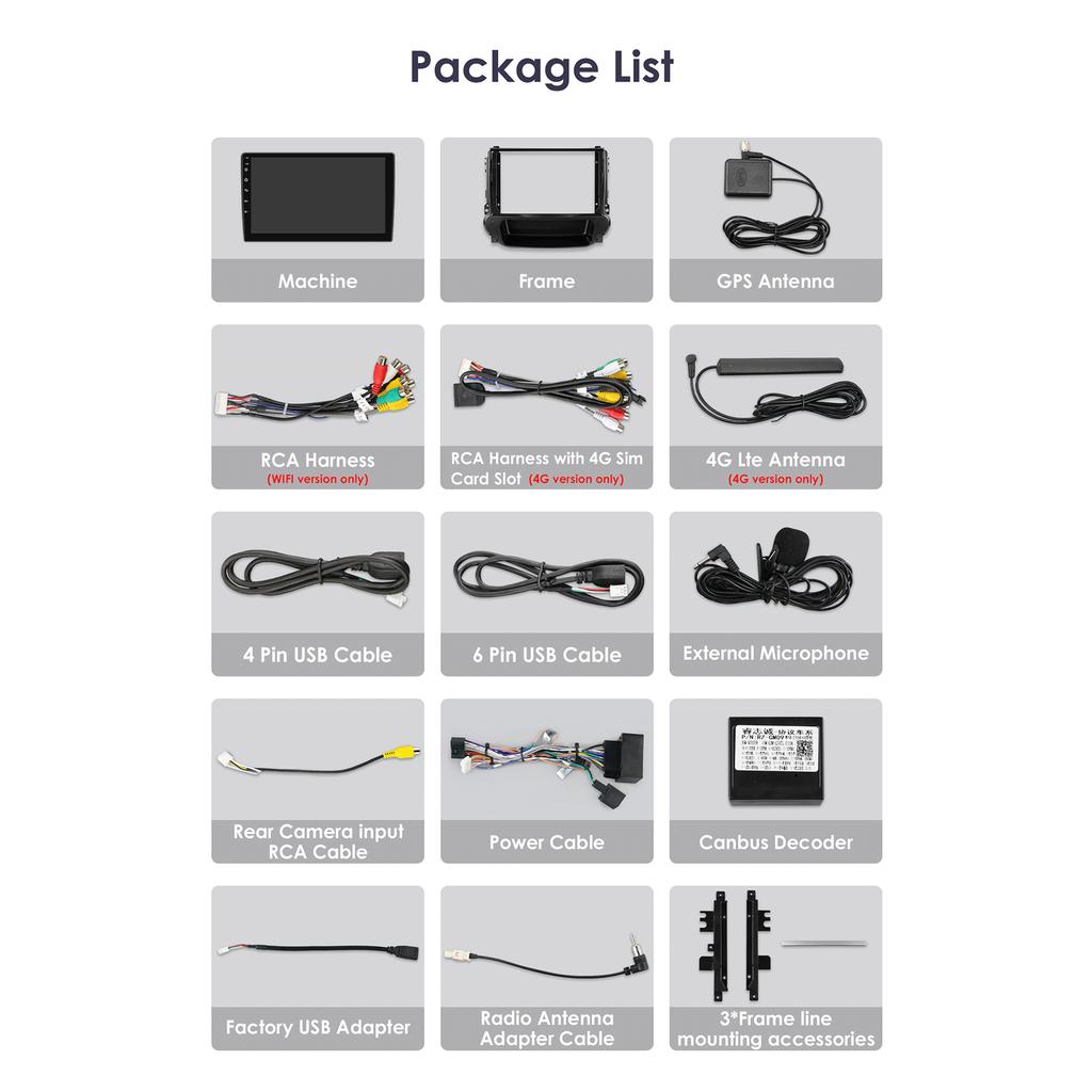 OSSURET Car Intelligent Systems Carplay Android AutoRadio for Chevralet Malibu Stufenheck 2012 - 2015 V300 Multimedia Video Player Bluetooth DVR Cam