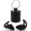Earplugs for Sleep Noise Protection Perfect Pro Plugz Black 3 Flange + Case (A123510)