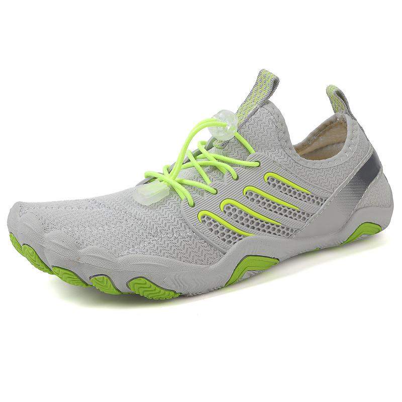 Unisex Five-Toe Quick-Dry Barefoot Beach & Water Shoes - Non-Slip Sandals for Outdoor & River Activities. 35