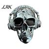 Gothic Auto Accessories Skull Car Vent Clips, Metal Head Air Essential Oil Diffuser for Freshener Charm, Halloween Interior Accessory Men Women Retro