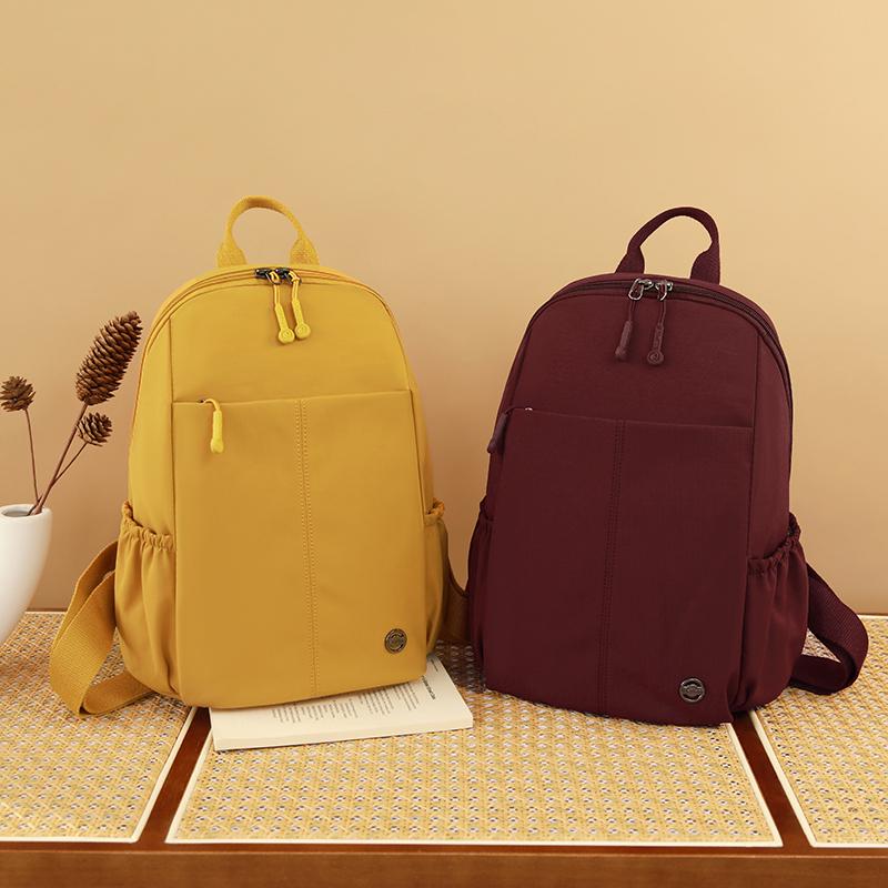 Women's Backpack Large Capacity Solid Color Backpack