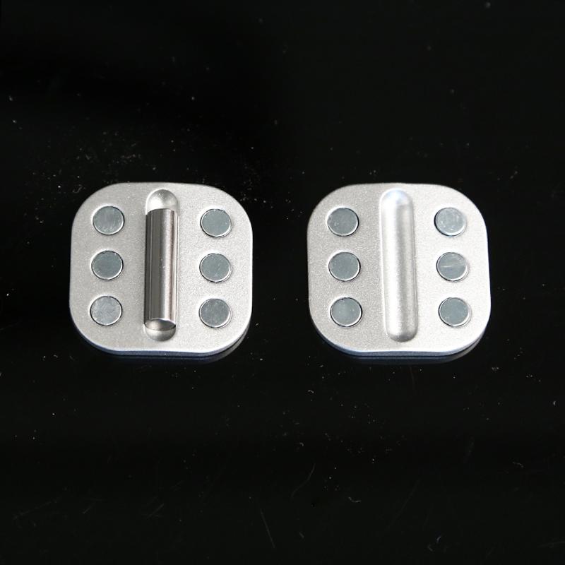 Fidget Clicker Button Keys Fidget Slider ADHD Metal EDC Fidget Toys Office Desk Toys Anxiety Stress Relief Toys Adult Gift