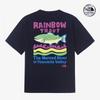 The North Face Nt7ur12l White Label River Mate Short Sleeve Round Tee Dark Navy