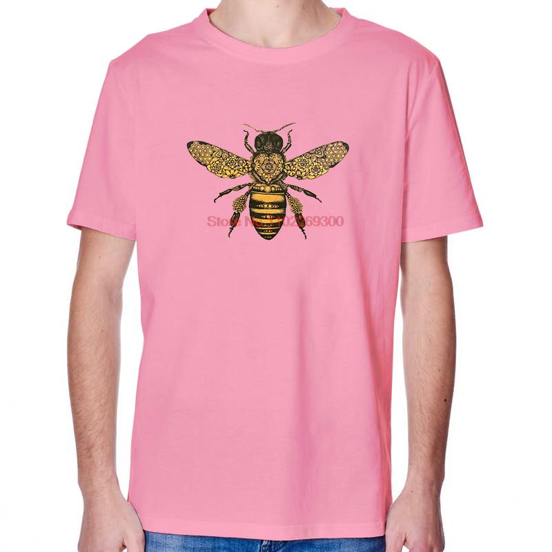 Bee Drawing Moth Insect Tattoo Graphic T Shirts Summer Fashion Tees Tops Cotton New Shirts And TShirts Unisex Print T Shirt