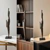 Abstract Sculpture Lustrous Table Centerpiece Creative for Living Room, Entryway
