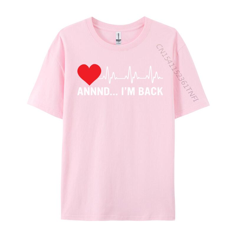 Coronary Bypass Artery Open Heart Diseases Surgery Heartbeat Youth Company Geek Tops Shirt Autumn T Shirt Normal Tops & Tees