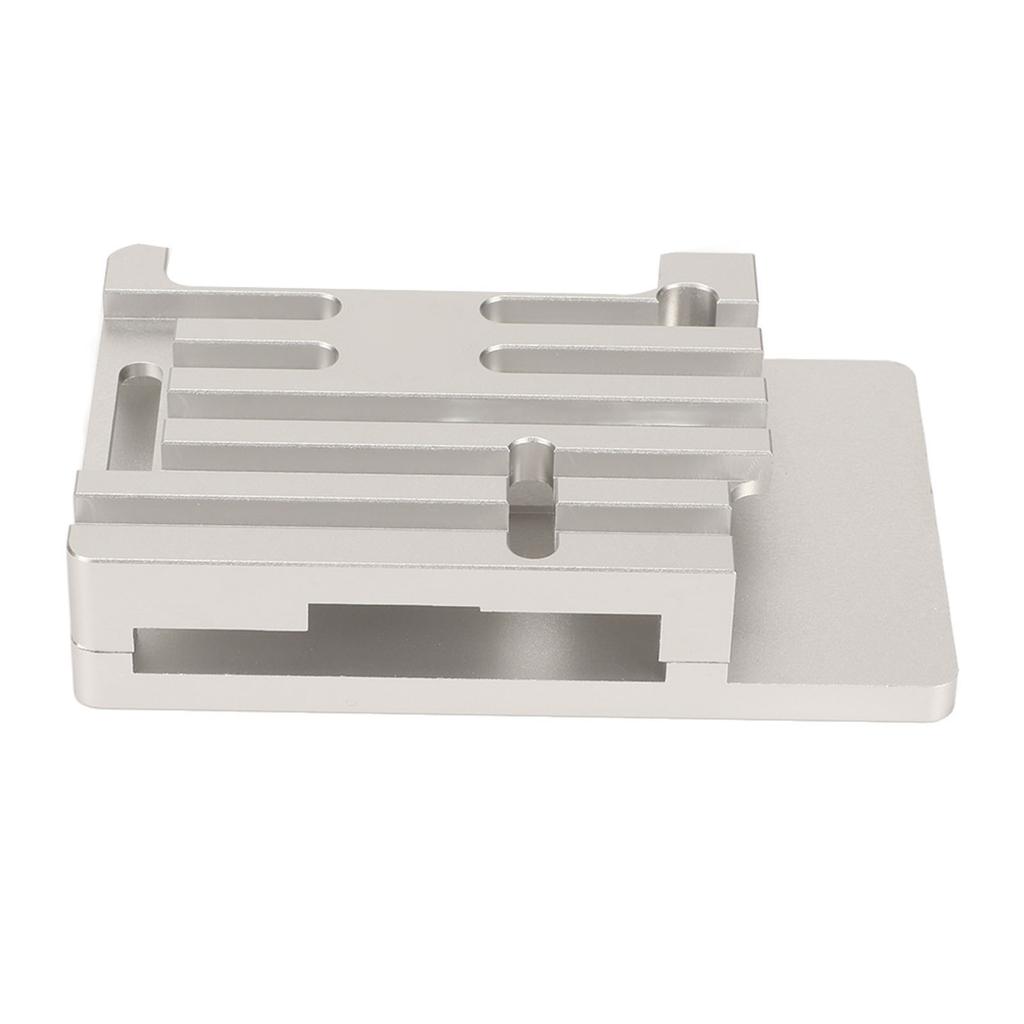 Gehäuse aus Aluminiumlegierung für RPi CNC-Bearbeitung Schnelle Wärmeableitung Leichtgewichtige Ultradünne Schale für RPi 3B+