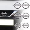  CHUQAZ1 For Nissan J11 X Trail Note Juke Sentra Patrol Micra Leaf Car Front Bonnet Grill Rear Trunk Emblem Logo Cover Replacement Badge