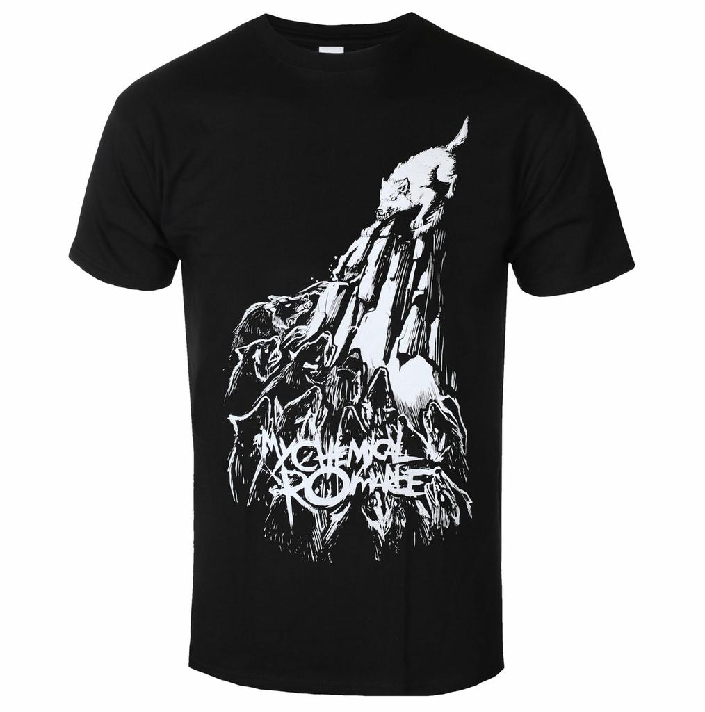 Top My Chemical Rounisexce Graphic Cotton Band Tshirt Unisex Summer Short Sleeve Fashion Brand Tee Luxury Casual Vintage Tees
