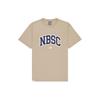 Big NBSC Graphic T-Shirt Asia Sizing 'Beige Navy' Men's AMT42322-SOT