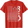 Remember Everyone Deployed RED Friday Military American Flag Unisex T-Shirt