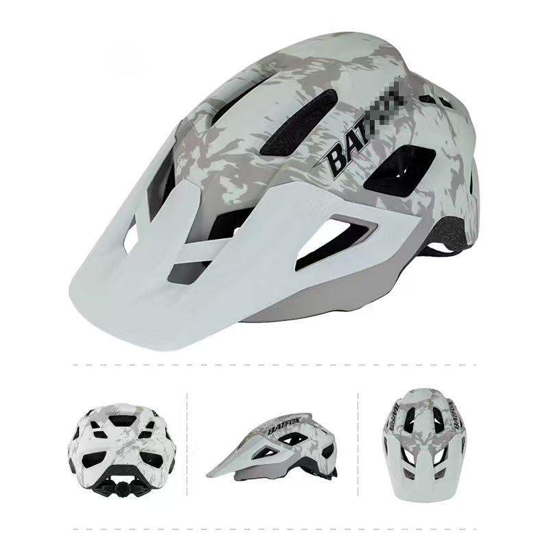 

E-Bike & Mountain Bike Helmet, 17 Vents Adjustable E-MTB Cycling Helmet for Adults Youth Men Women with Detachable Visor, Lightweight L хакі