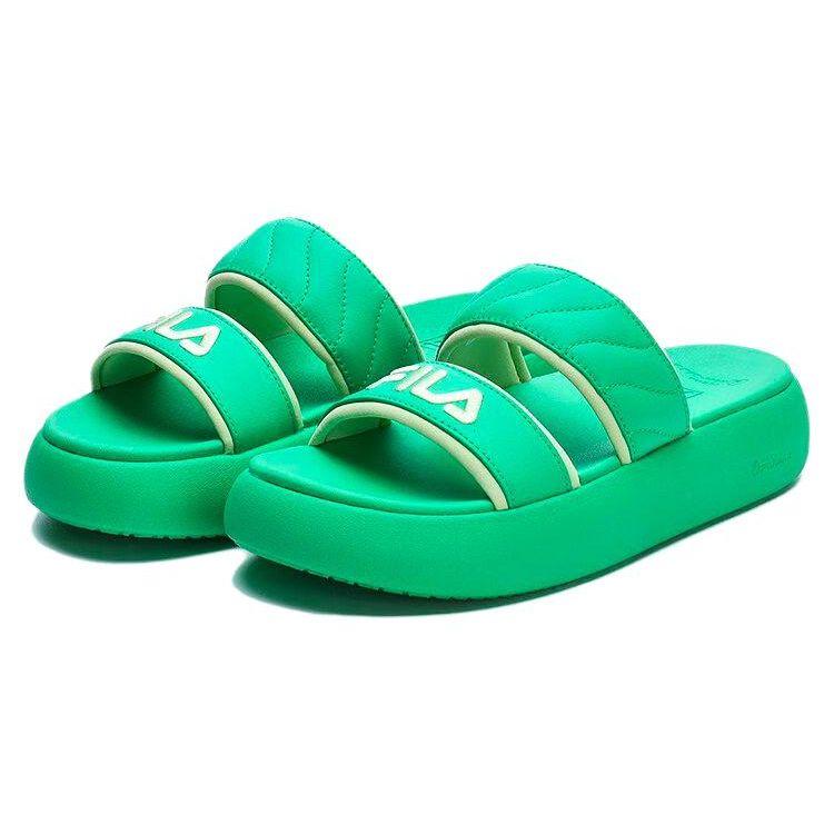Fila Donut Comfortable Versatile Casual Slide Sandals Women Footwear Green F12W321503FBG
