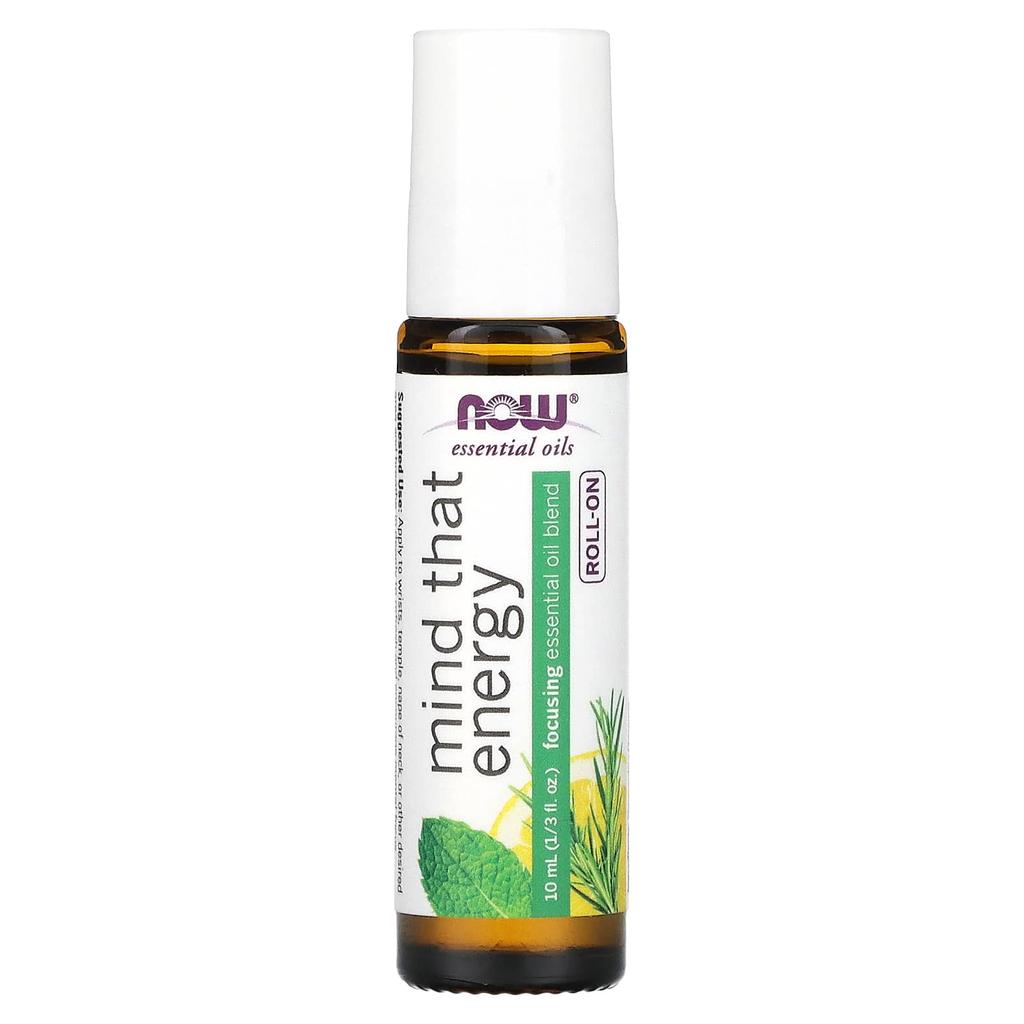 Essential Oils, Mind That Energy Roll-On, 10Ml (1/3Fl Oz)