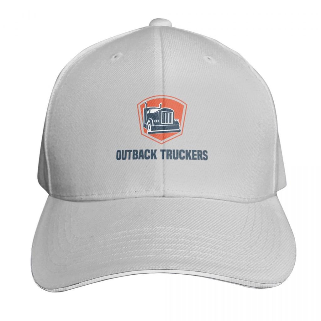 Outback Truckers Big Truck Baseball Cap Summer Beach Travel Streetwear Hip Hop Trendy Vintage Retro Embroidered