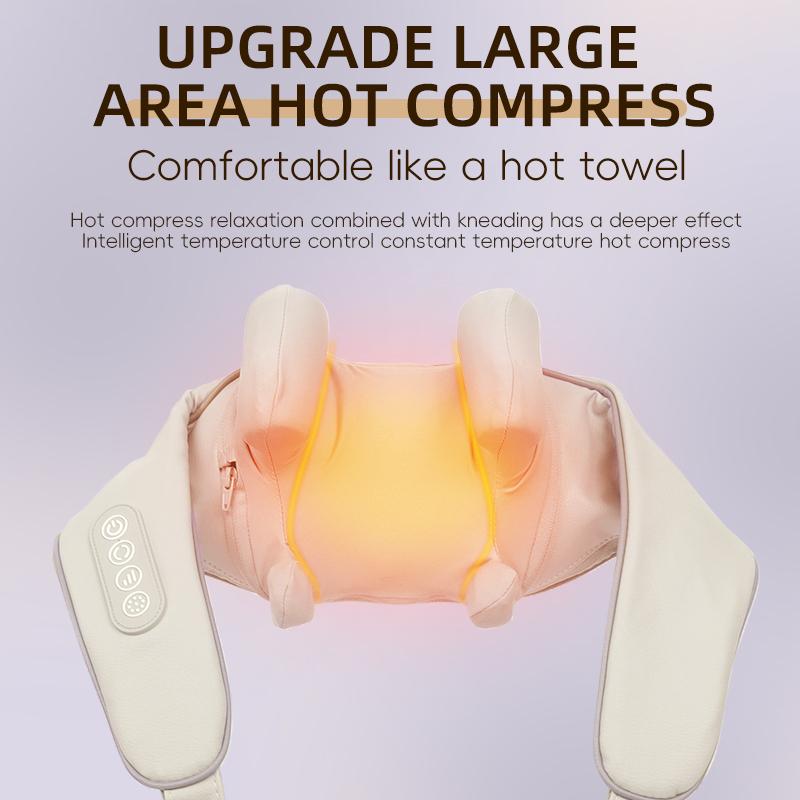 Heating Feature Included Electric Shiatsu Massage Cushion Body Relaxation Targeting Neck Cervical Regions Massage Mattress