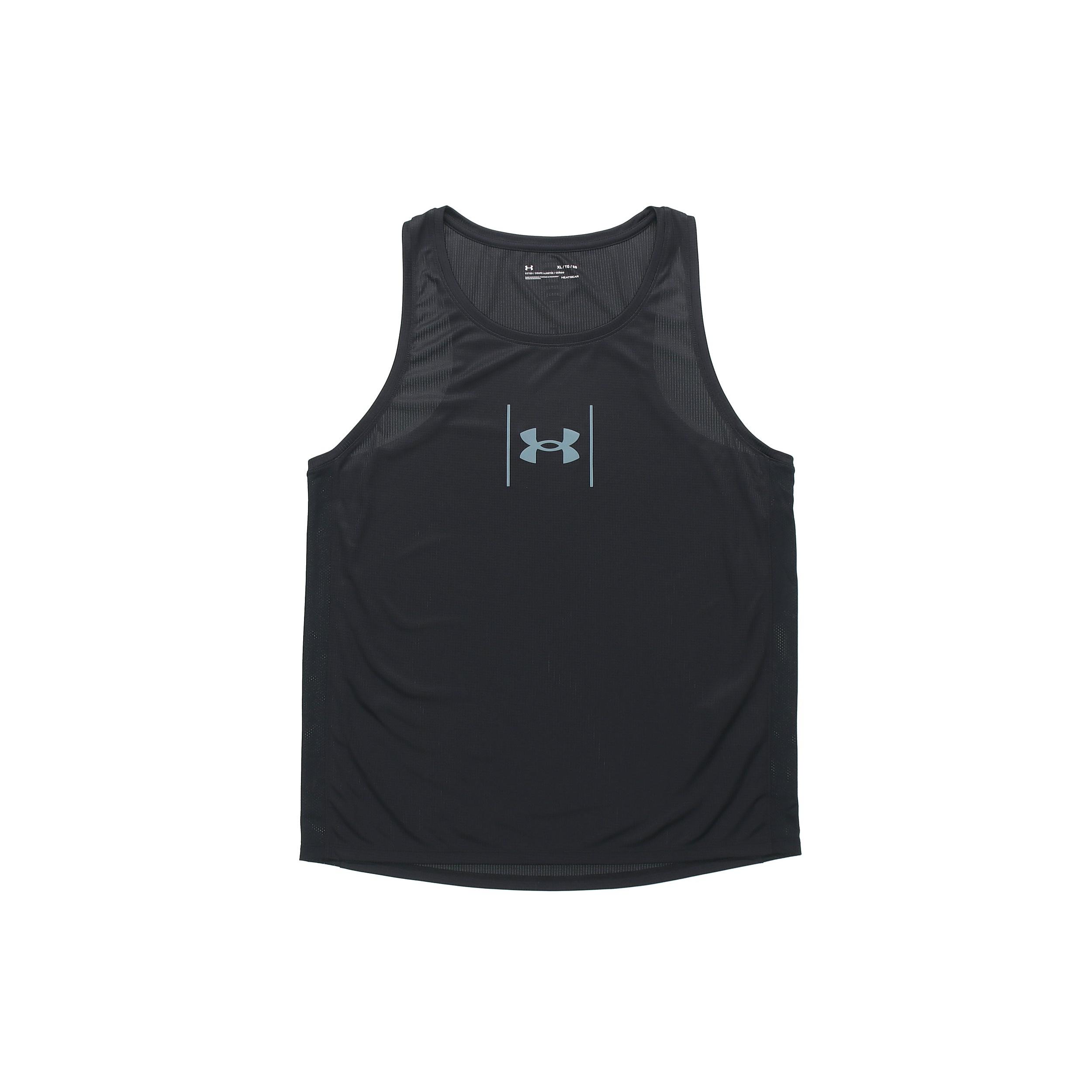 Under Armour Speed Stride Shock Tank Top  Black  Men s 1356175-001 S