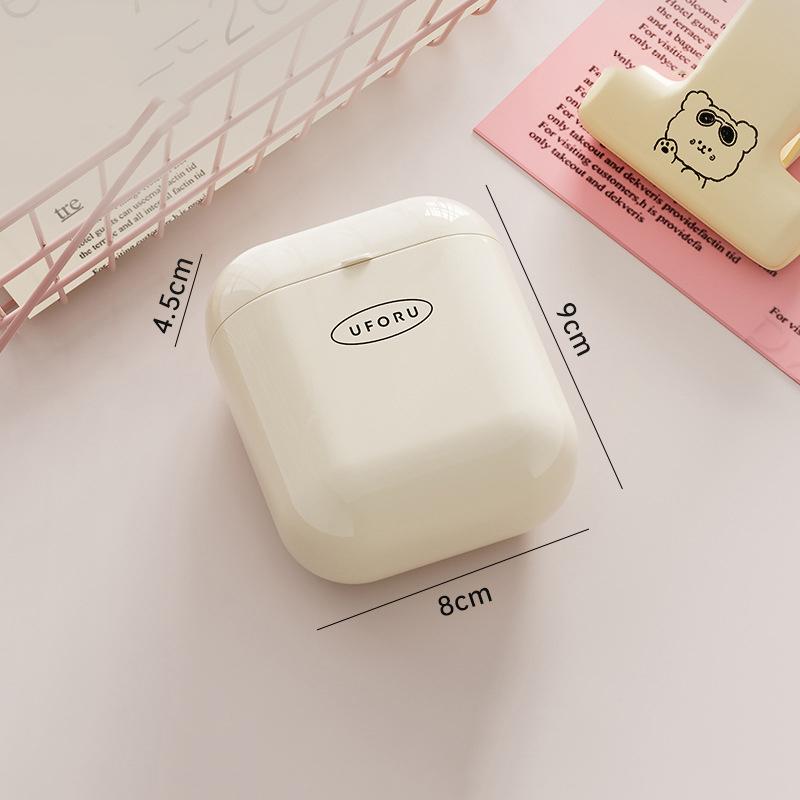 1Pcs Plastic Dopamine Storage Box Cute Small Data Cable Organizer Lightweight Sealed Lipstick Storage Box Students