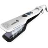 Professional Steam Hair Straightener Steam Straightener Hair In with LCD Display with 5 Spray Holes,anti-burn LIE3671