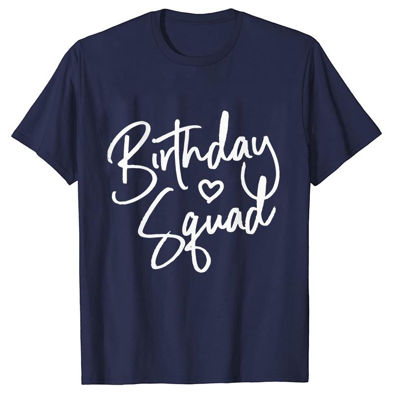 Damenkleidung Kurzarm Print T-Shirts Geburtstagsteam Grafik Reise Damen Oberteile T-Shirt Tee T-Shirt Beste Freunde T-Shirts