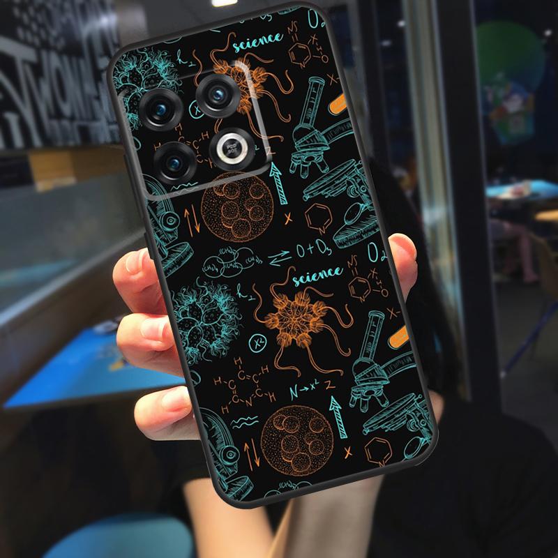 Biology and Chemistry Funda For OnePlus 12 12R 13 R 11 9 10 Pro 8T 9RT 10T OnePlus Nord N20 N30 CE 4 2 3 Lite Case