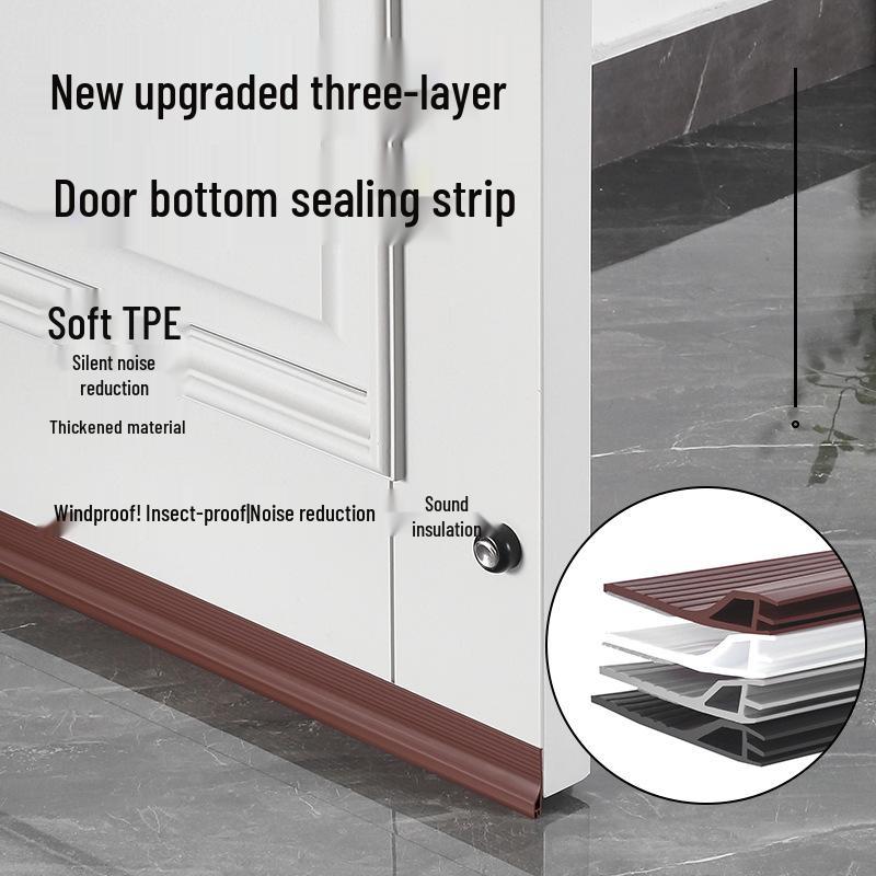 TPE Dør Bunntetningslist: Vindtett og lydisolert løsning for sprekker
