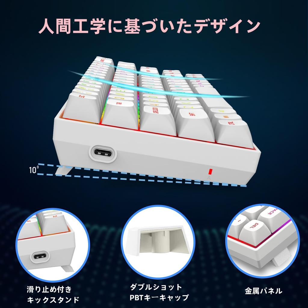 Rapid Trigger Mechanical Gaming Keyboard Wired Keyboard Adjustable Actuation Magnetic Switch Polling Rate 8000Hz RGB Backlight Mini 68 Key Computer