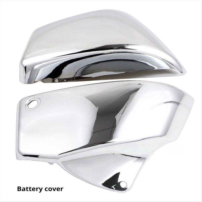 DTC2 Motorcycle Battery Side Fairing Cover Battery Cover for Honda Shadow ACE VT 1100 Shadow Spirit Sabre Aero 1999-2008 B
