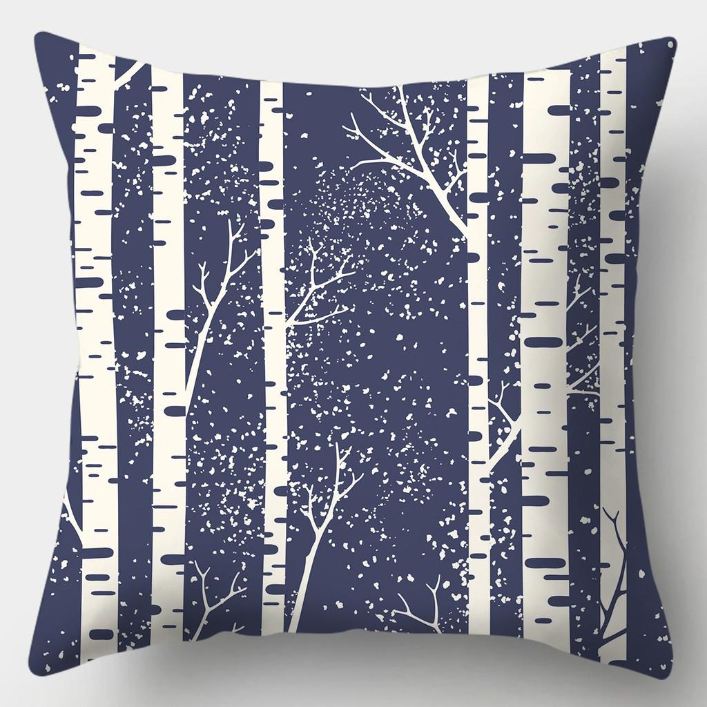 

Креативные чехлы для подушек с изображением оленя, наволочки с оленями в лесу, квадратные наволочки для дивана, наволочки для домашнего декора 45x45cm